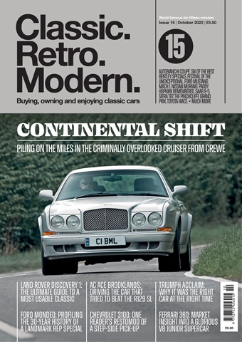 Classic Retro Modern Magazine issue October 2022