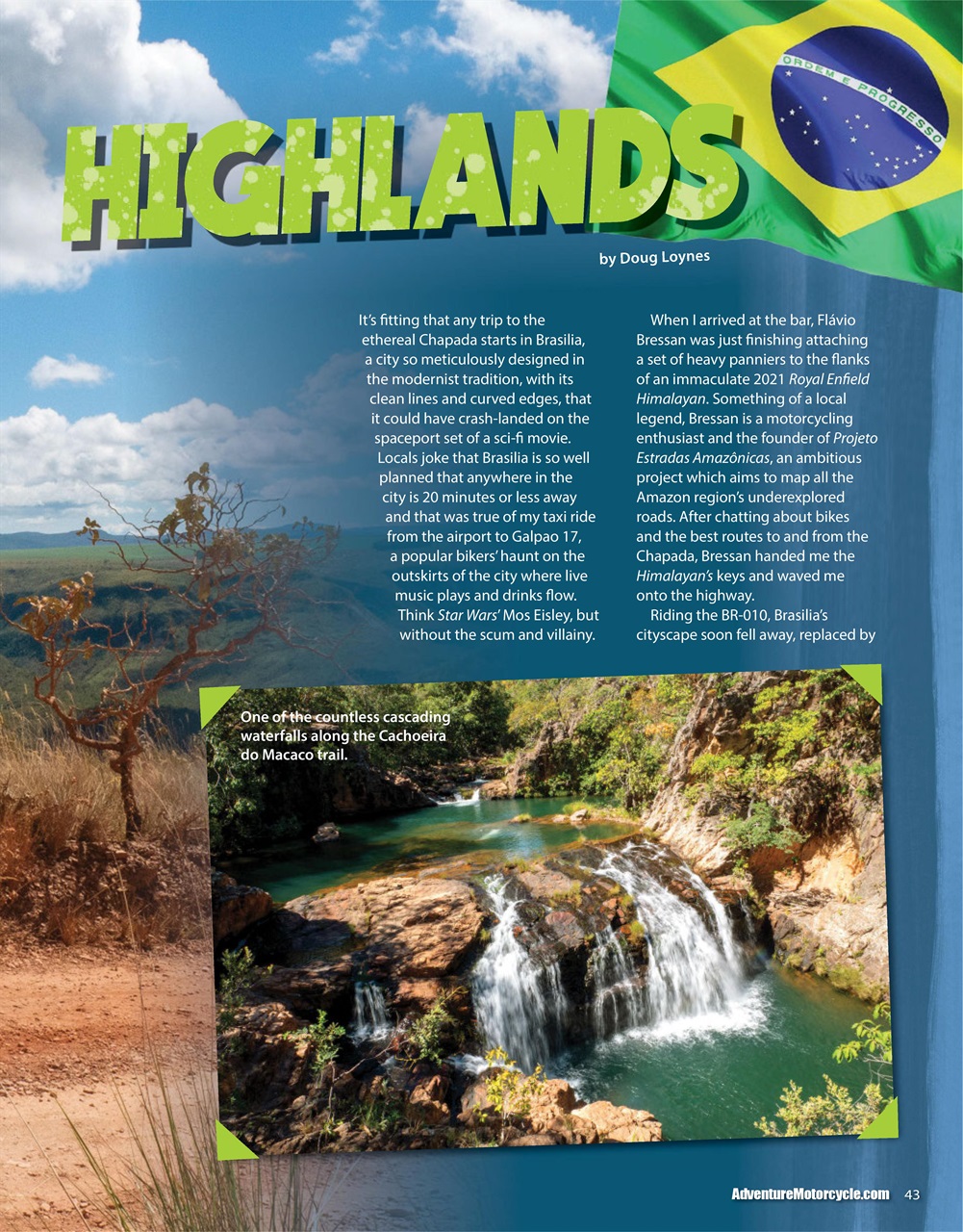 Adventure Motorcycle Preview Pages