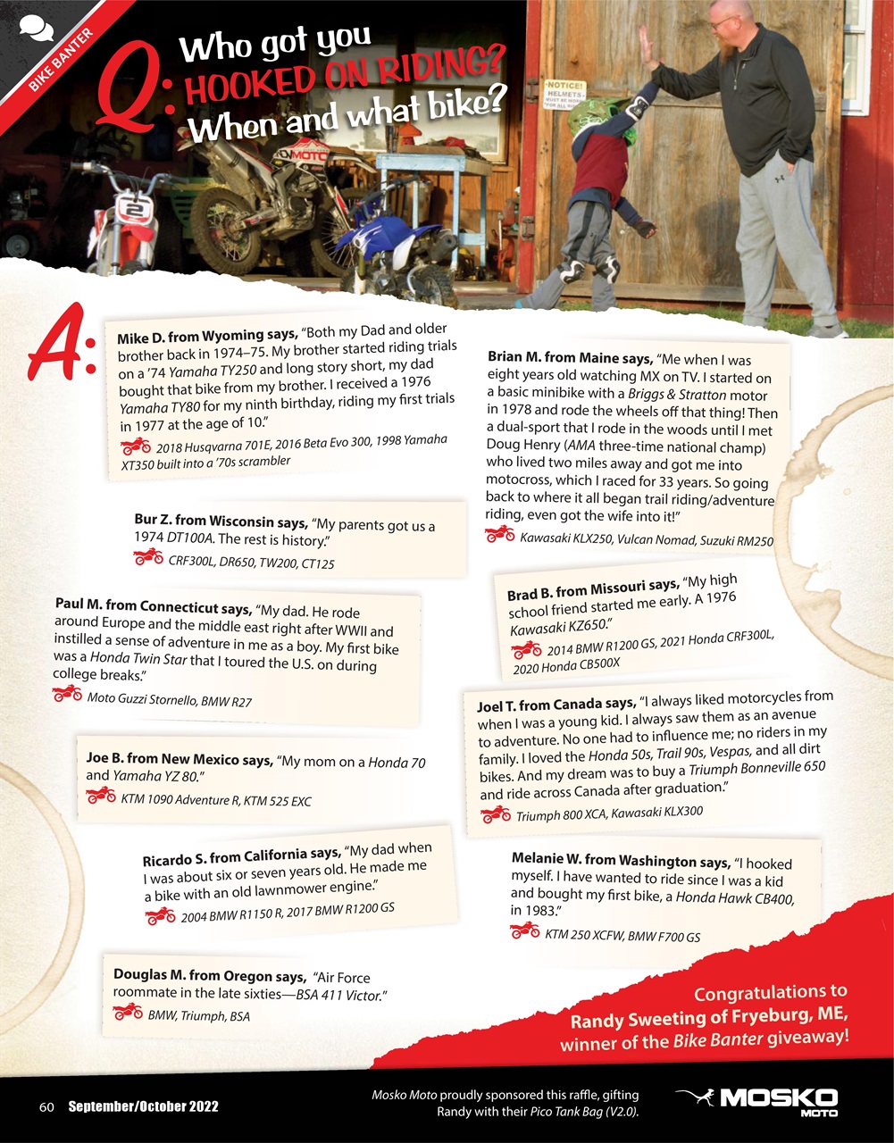 Adventure Motorcycle Preview Pages