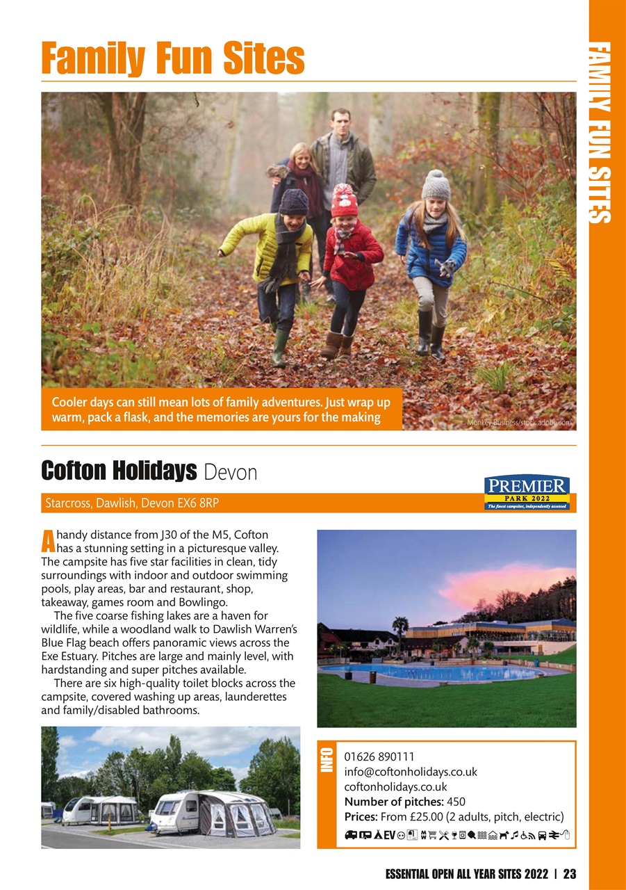 Campsite Finder Preview Pages