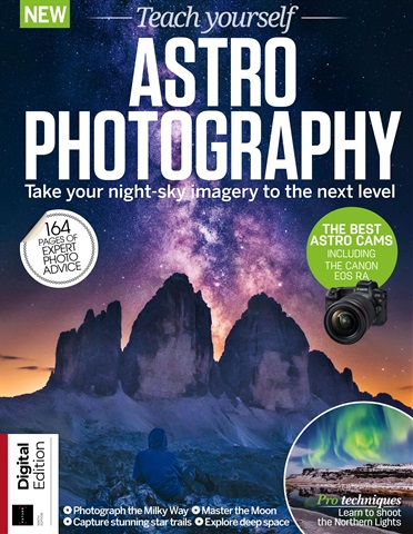 Photography Bookazine issue Teach Yourself Astrophotography Ninth Edition