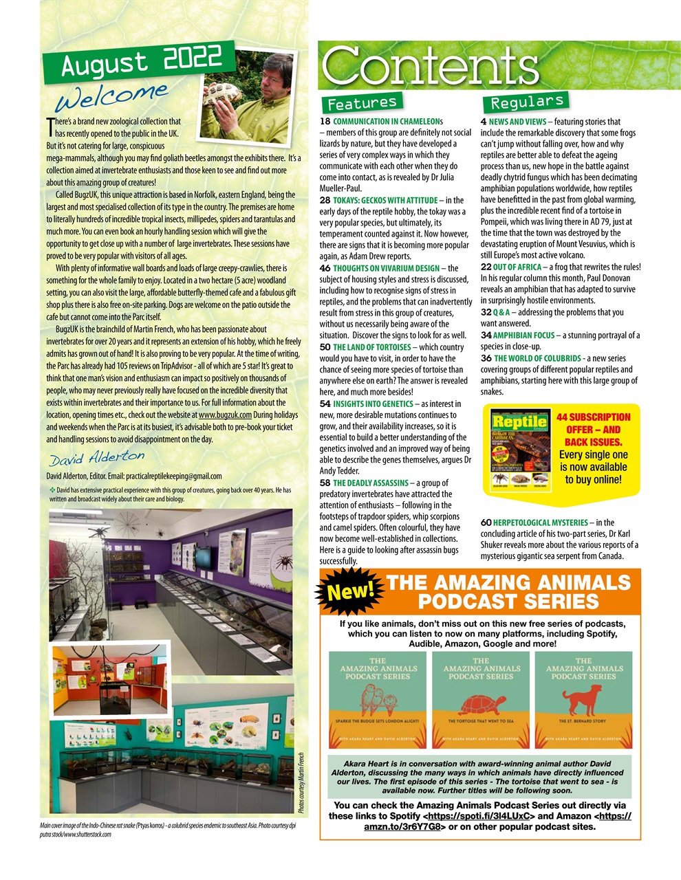 Practical Reptile Keeping Preview Pages