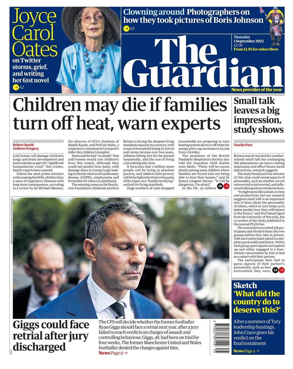 The Guardian Newspaper Preview Pages