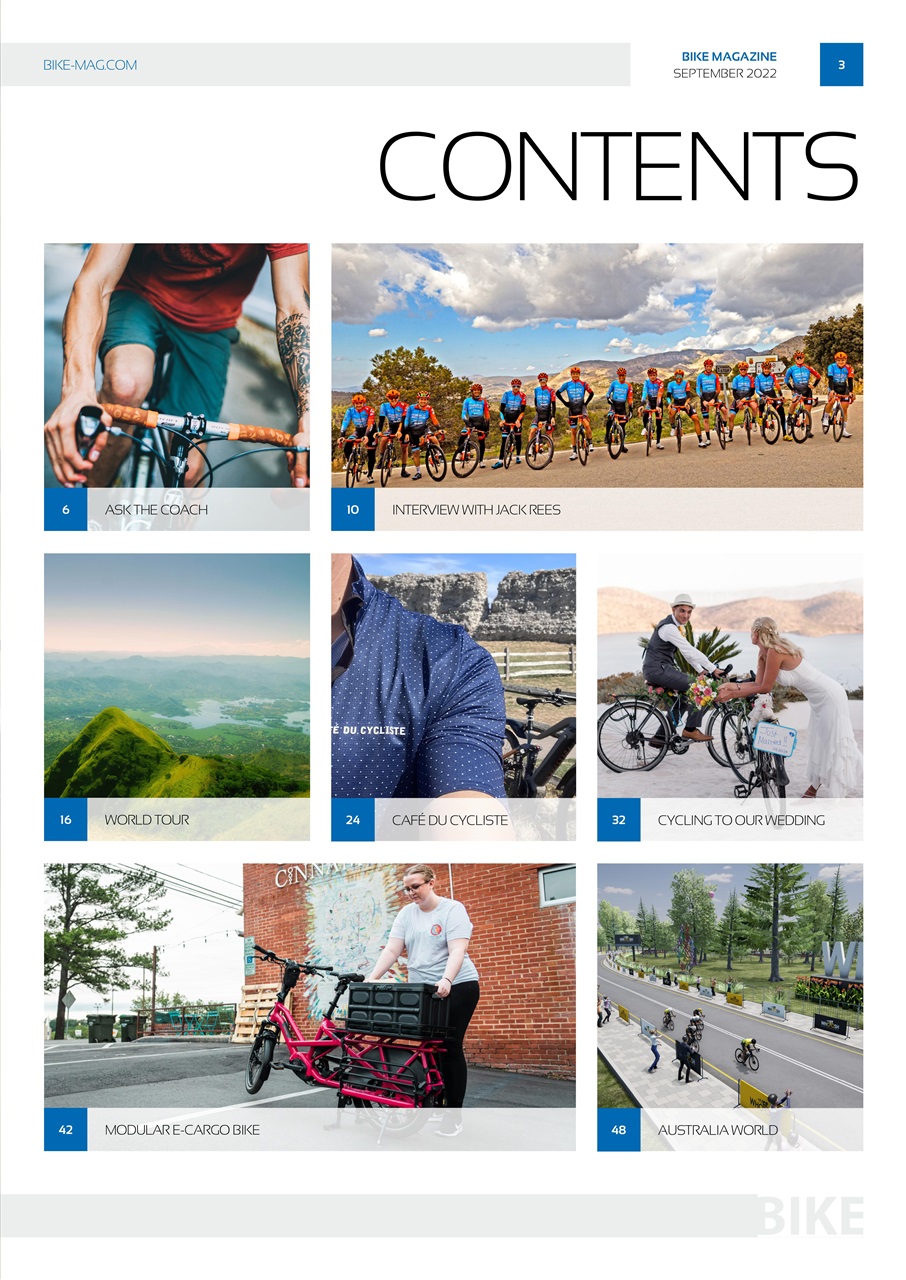 BIKE Magazine Preview Pages