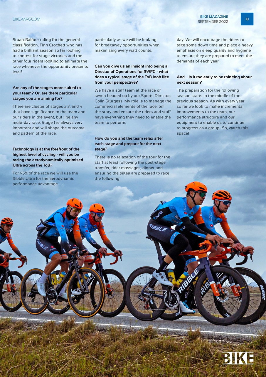 BIKE Magazine Preview Pages
