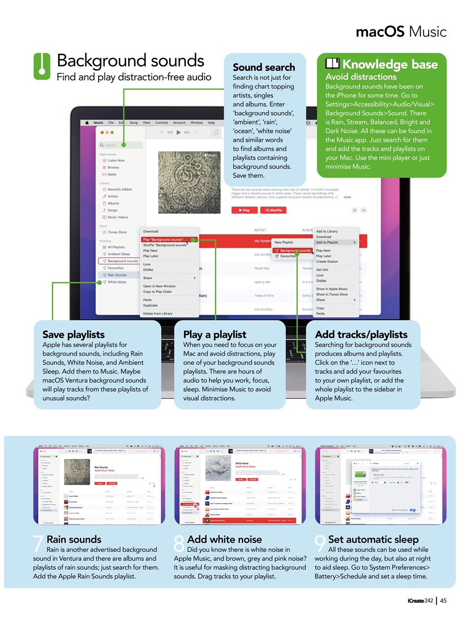iCreate Preview Pages