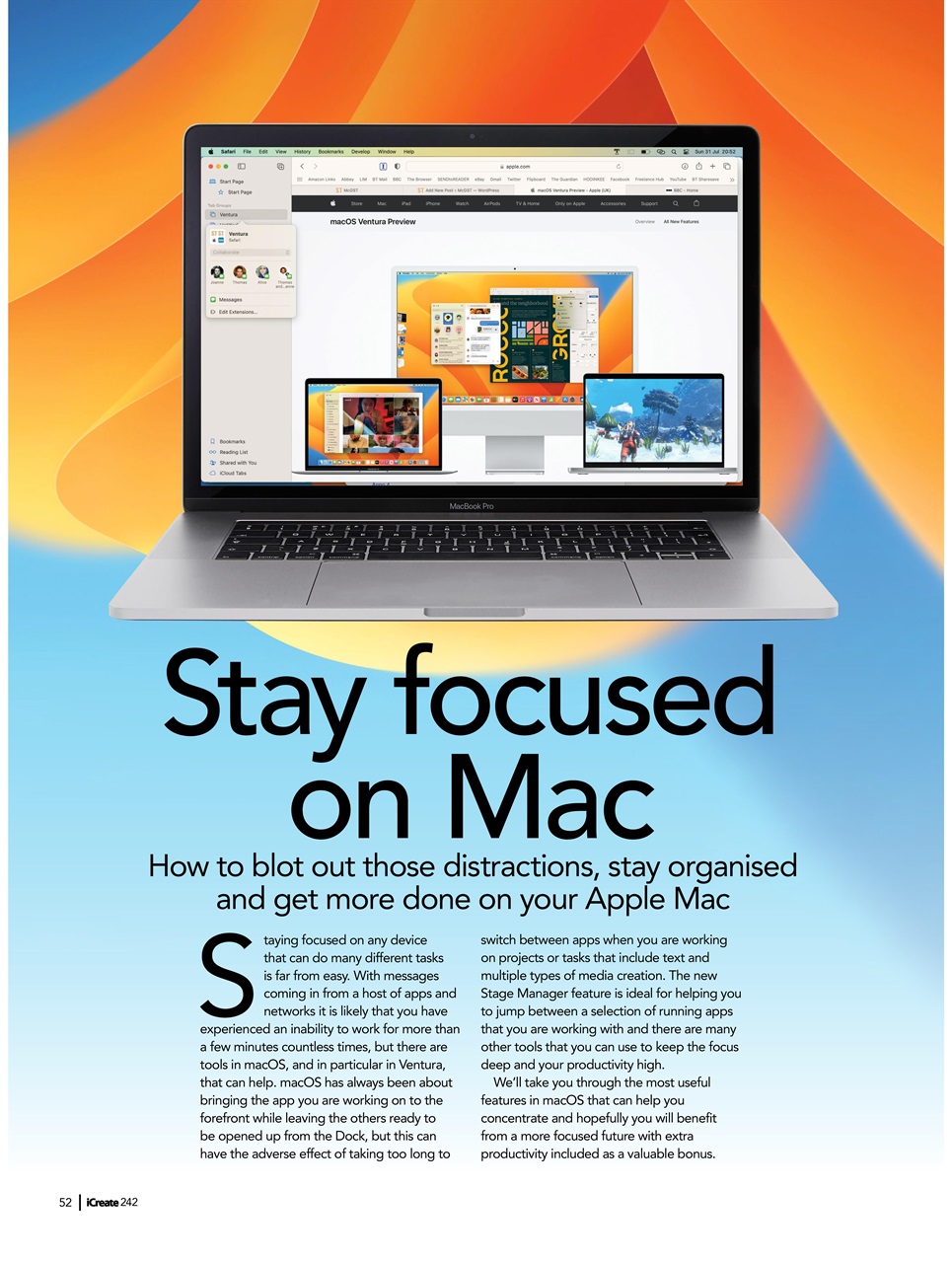 iCreate Preview Pages