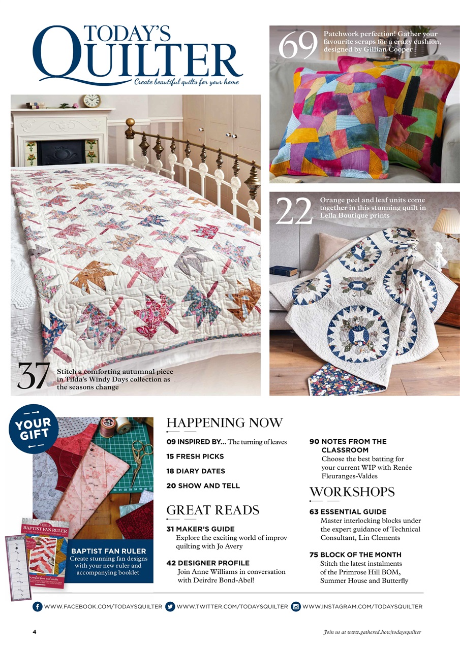 Today’s Quilter Preview Pages