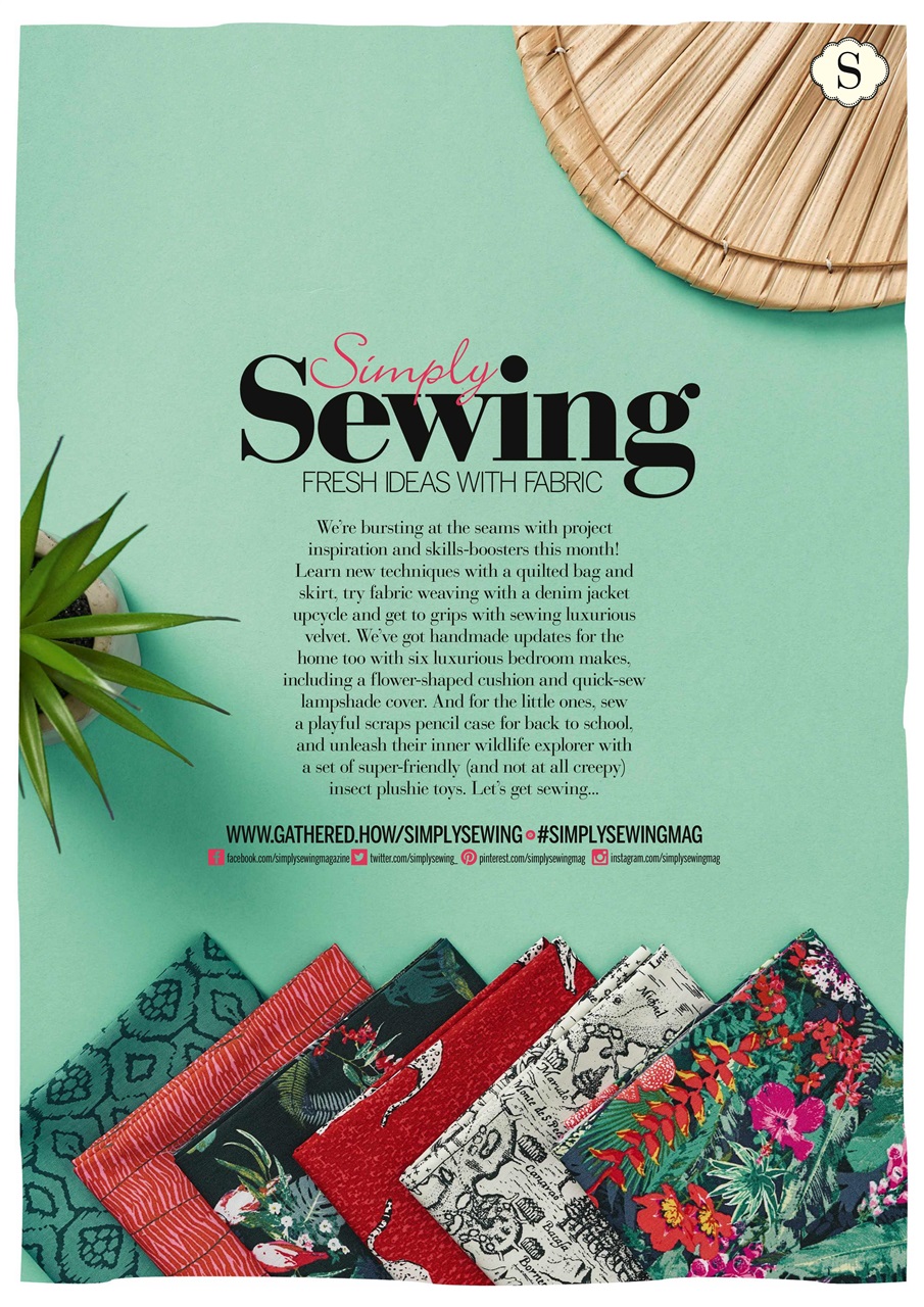 Simply Sewing Preview Pages