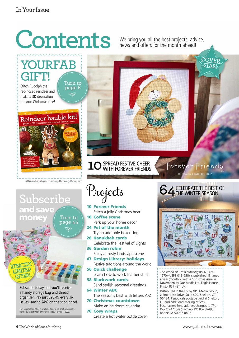 The World of Cross Stitching Preview Pages