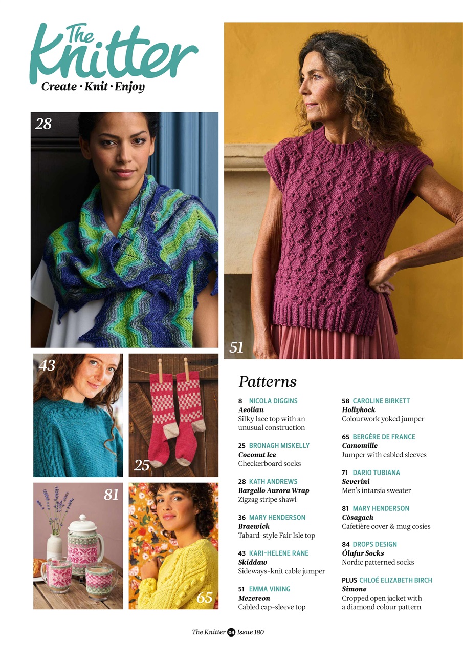 The Knitter Preview Pages