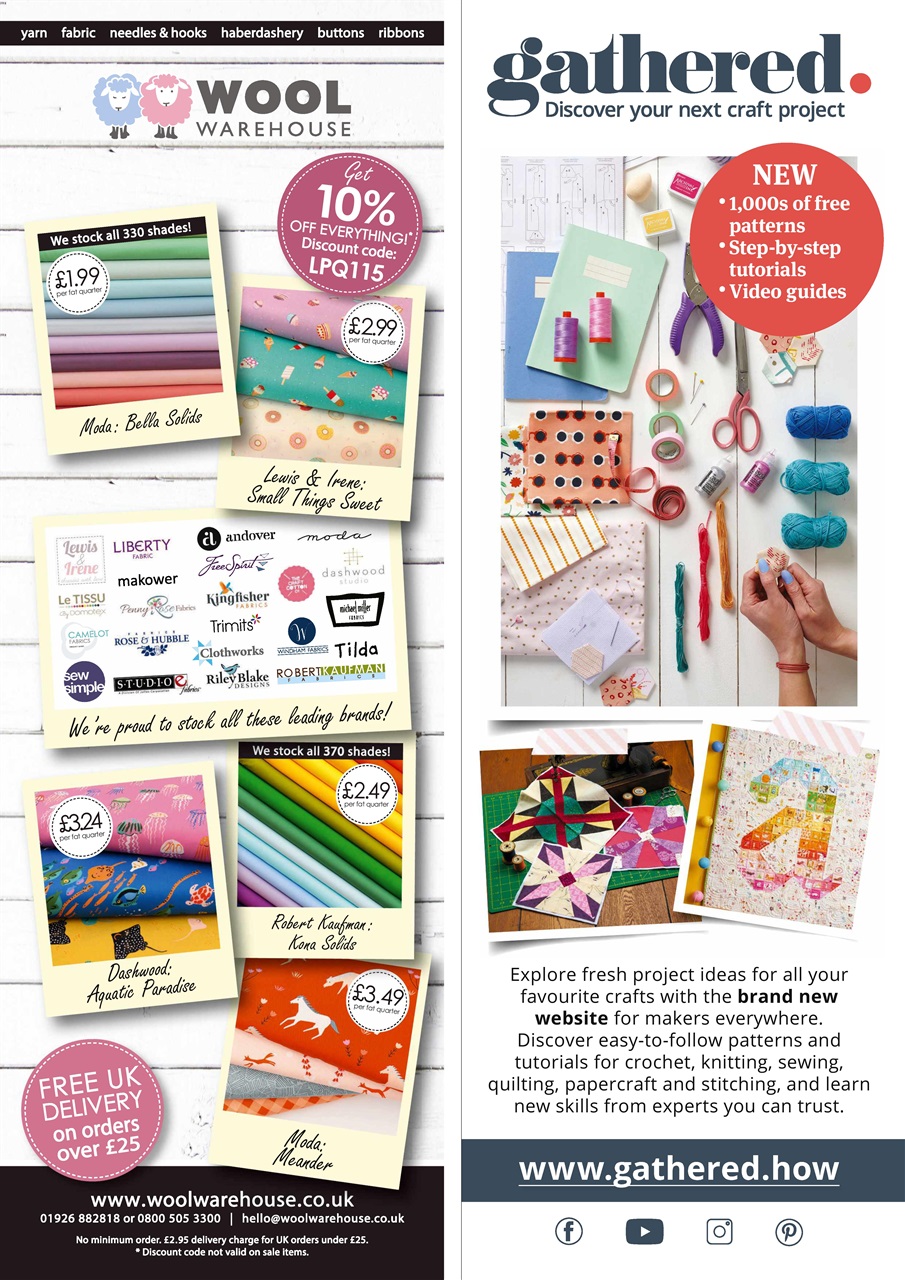 Love Patchwork & Quilting Preview Pages