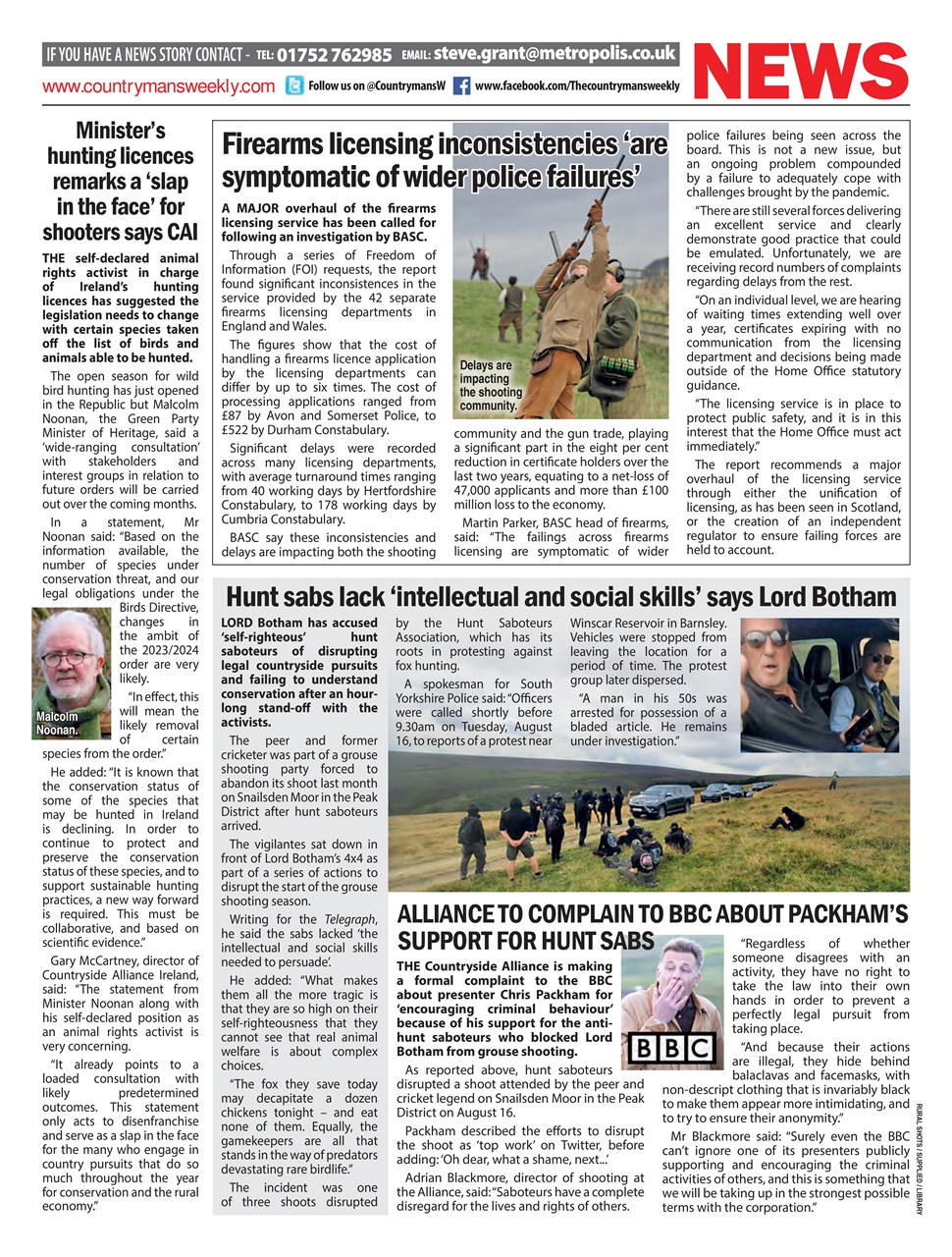 Countryman's Weekly Preview Pages