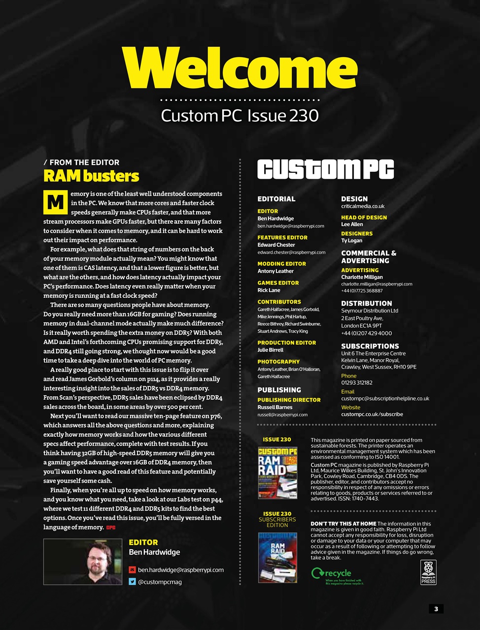 Custom PC UK Preview Pages