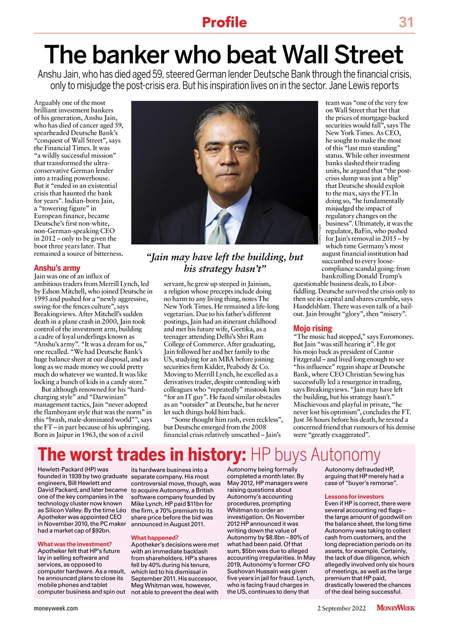 MoneyWeek Preview Pages
