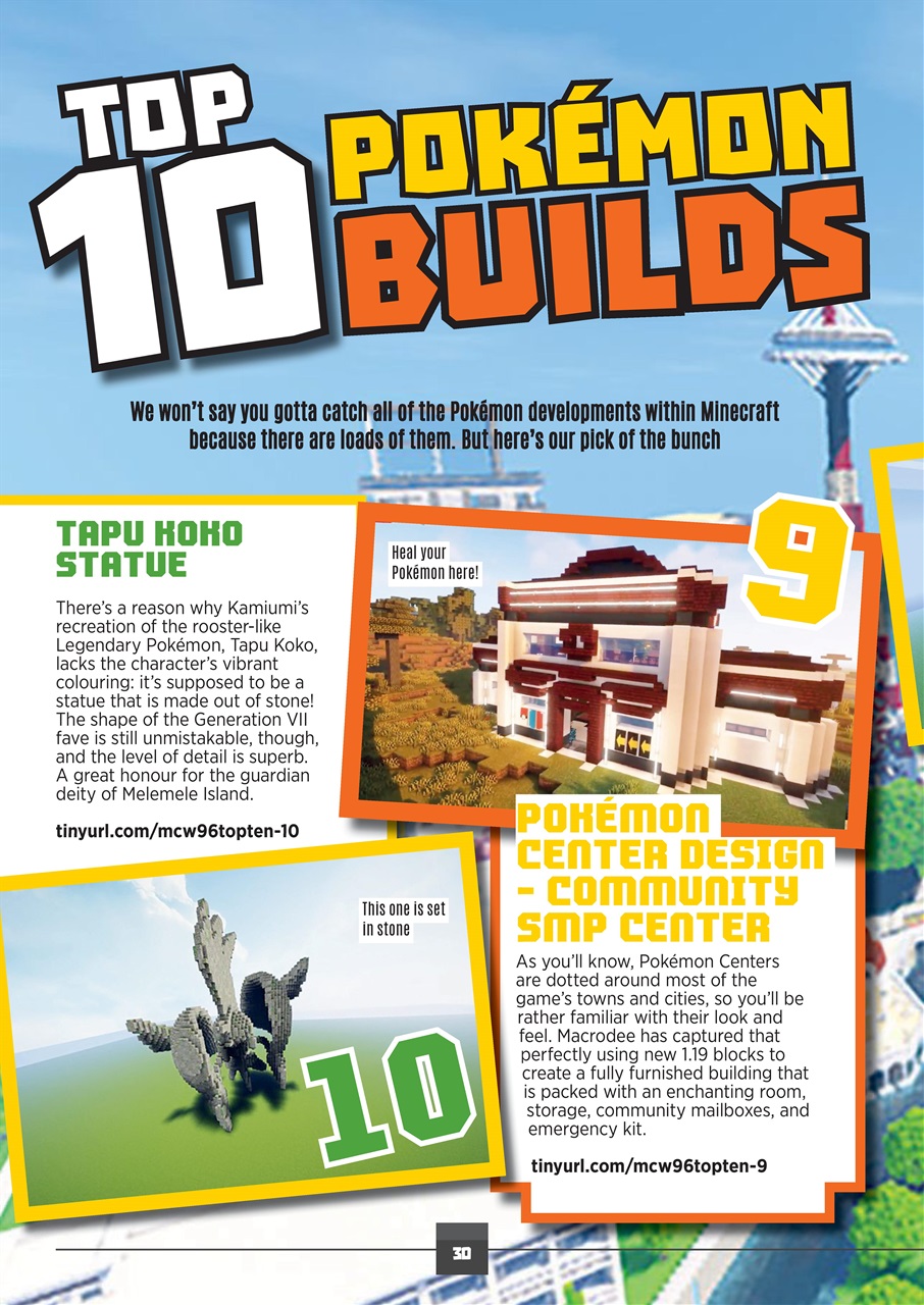 Minecraft World Preview Pages