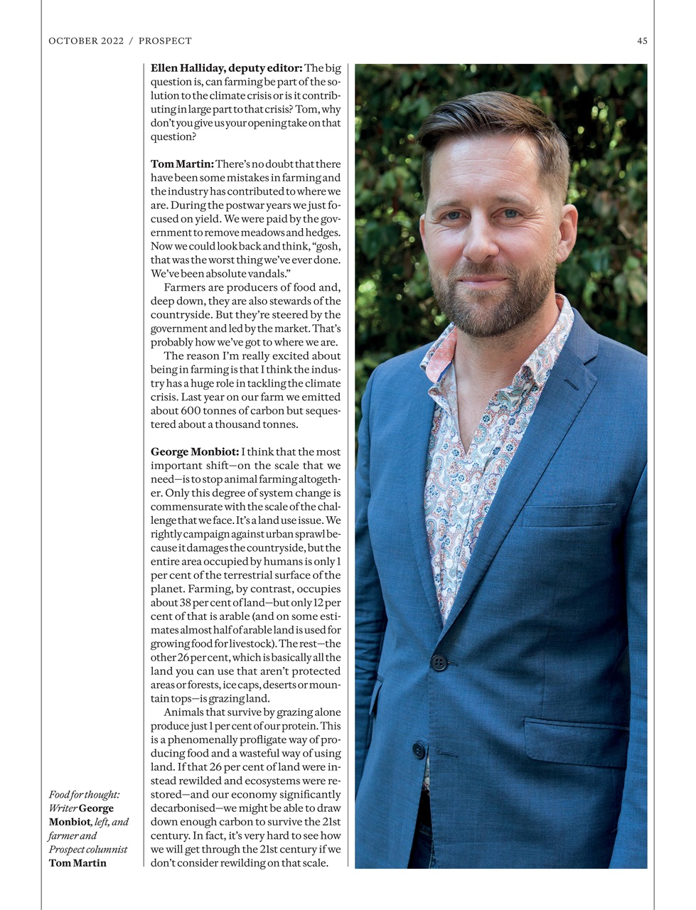 Prospect Magazine Preview Pages