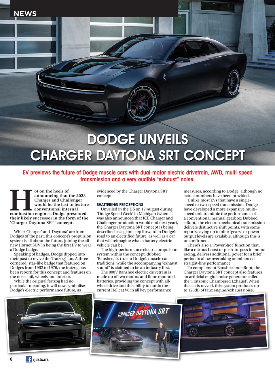 JUST CARS Preview Pages