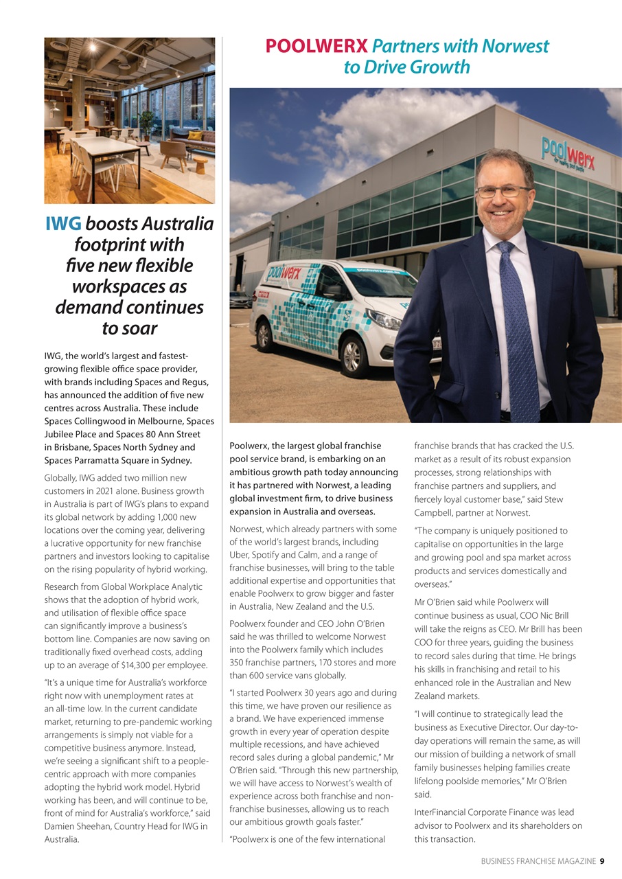 Business Franchise Australia&NZ Preview Pages