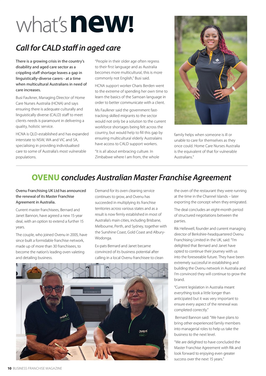 Business Franchise Australia&NZ Preview Pages