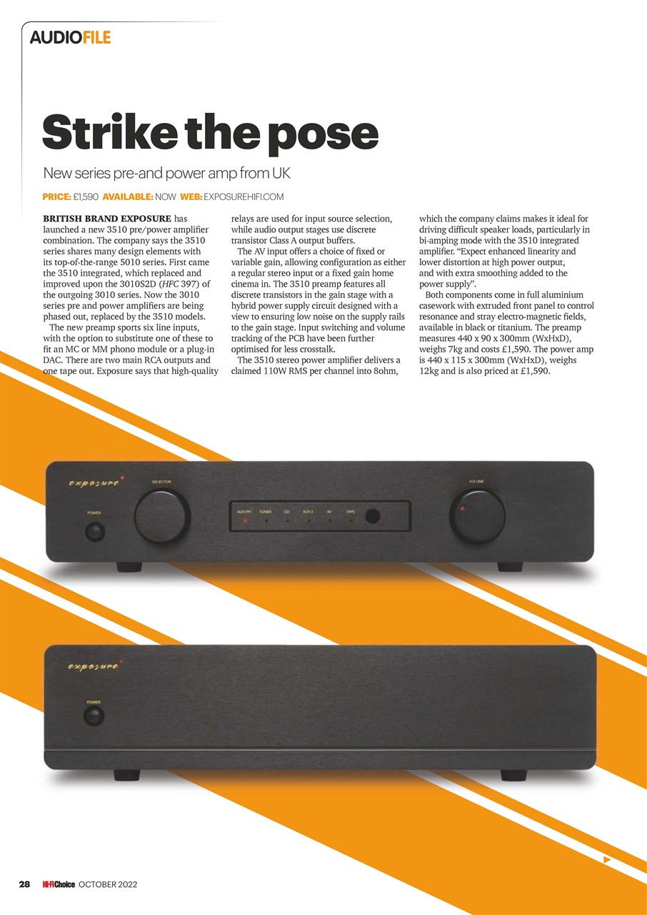 Hi-Fi Choice Preview Pages