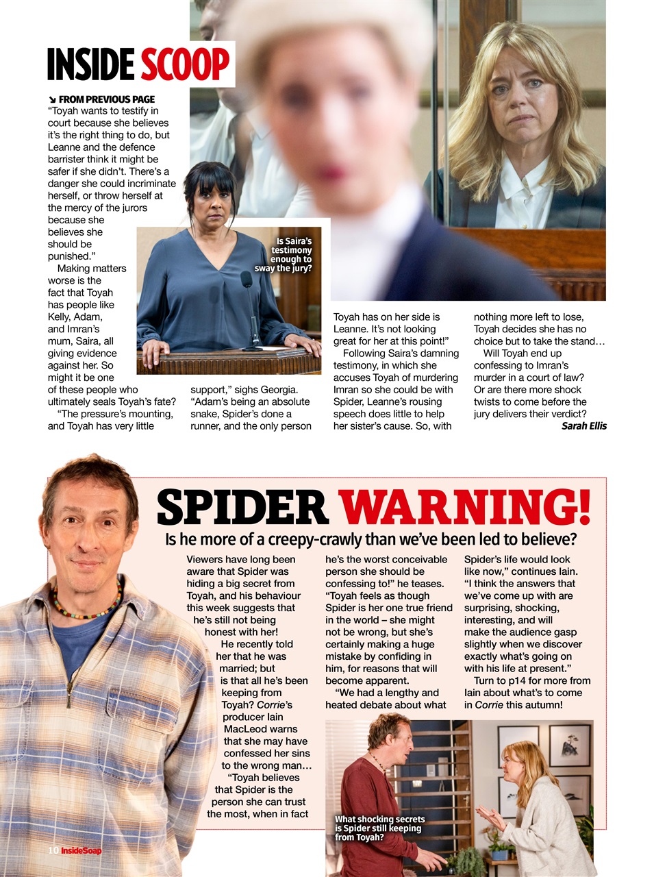 Inside Soap Preview Pages