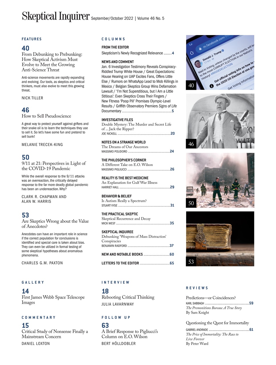 Skeptical Inquirer Preview Pages