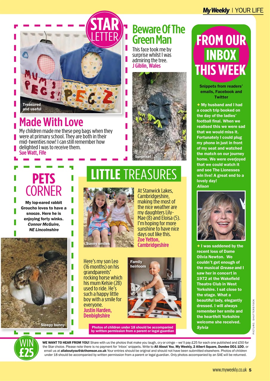 My Weekly Preview Pages