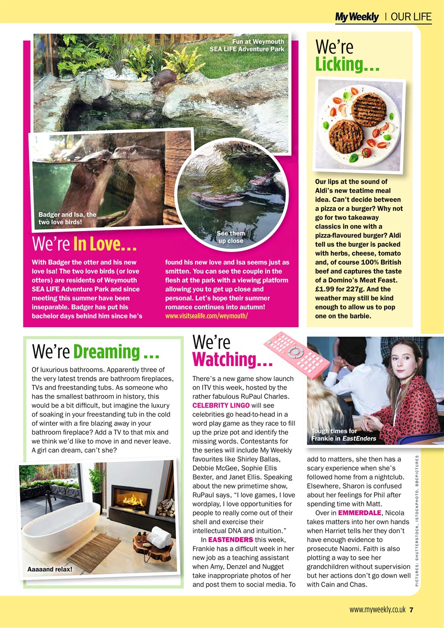 My Weekly Preview Pages