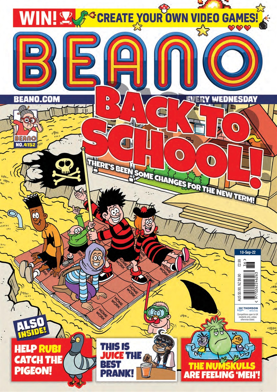 Beano Preview Pages