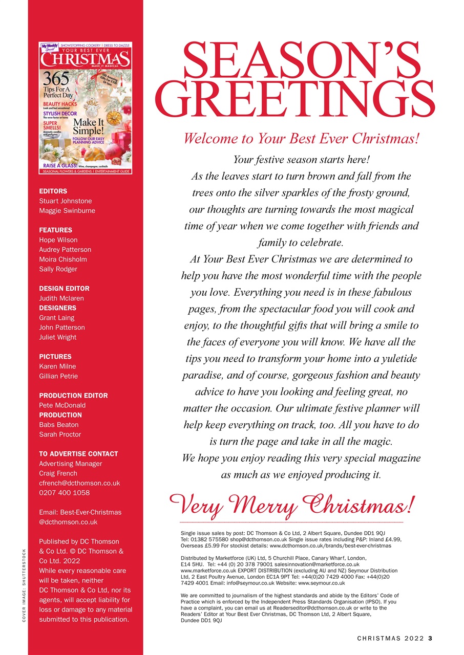 My Weekly Special Preview Pages