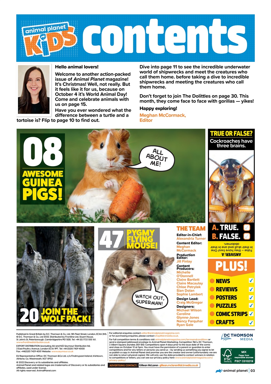 Animal Planet Kids Preview Pages