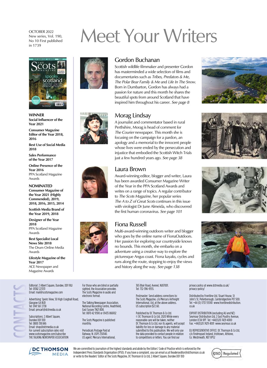 The Scots Magazine Preview Pages