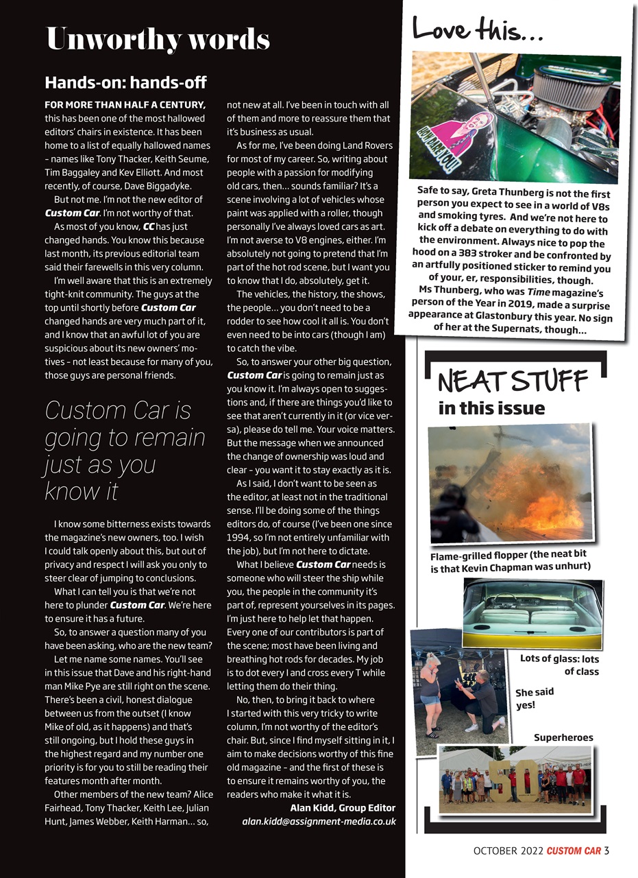 Custom Car Preview Pages