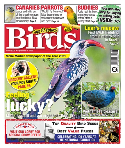 Cage & Aviary Birds issue 