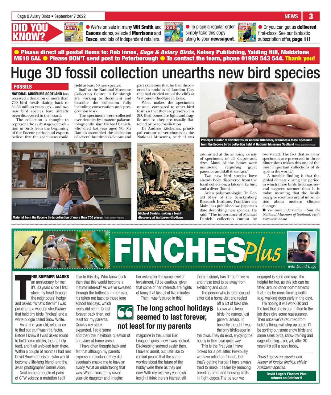 Cage & Aviary Birds Preview Pages