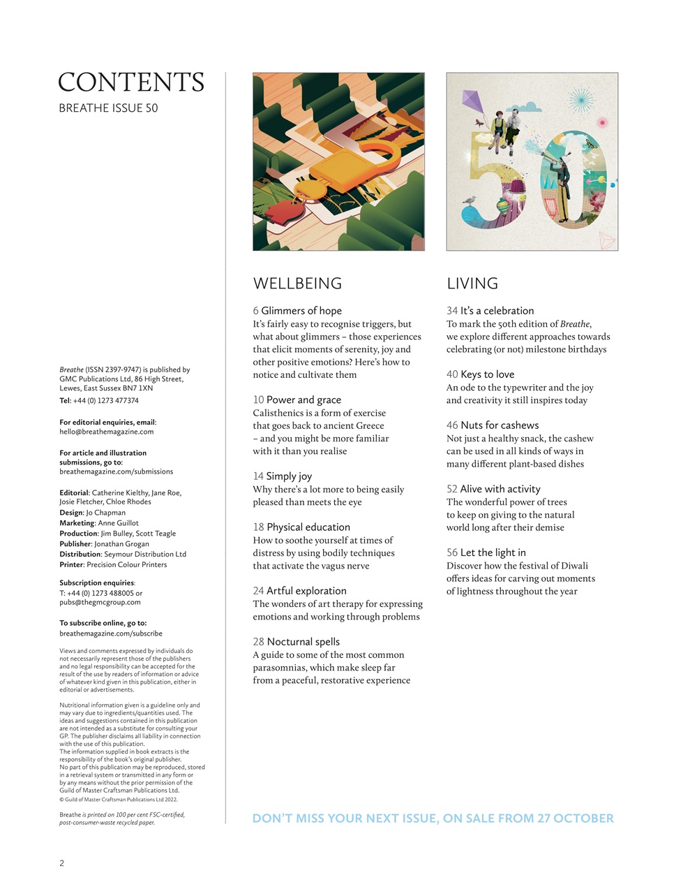 Breathe Preview Pages