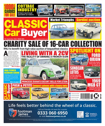 Classic Car Buyer issue 