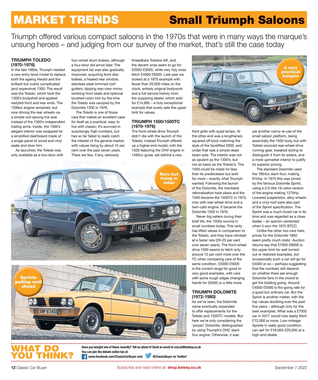 Classic Car Buyer Preview Pages