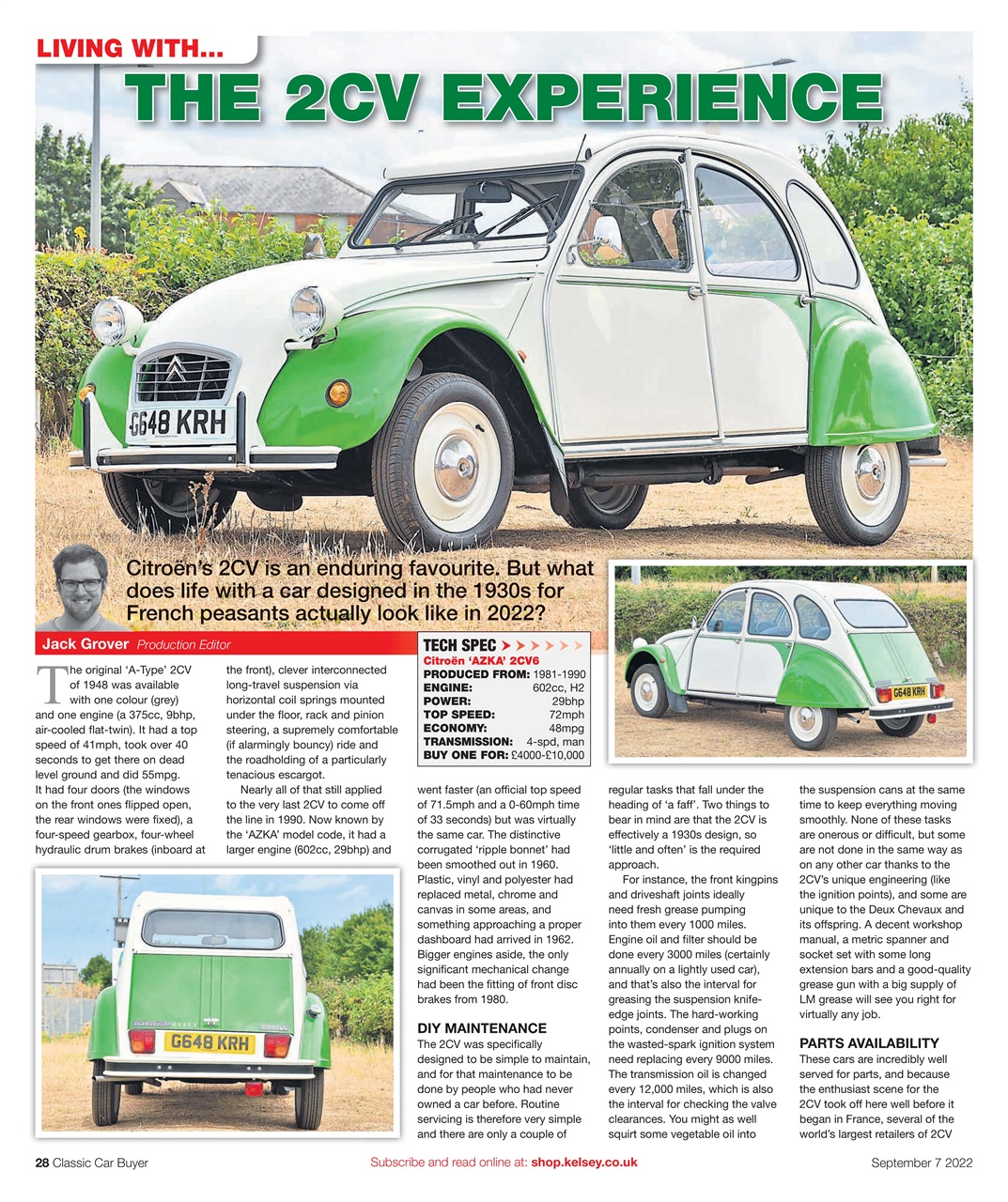 Classic Car Buyer Preview Pages