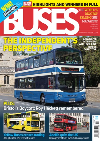 Buses Magazine issue October 2022