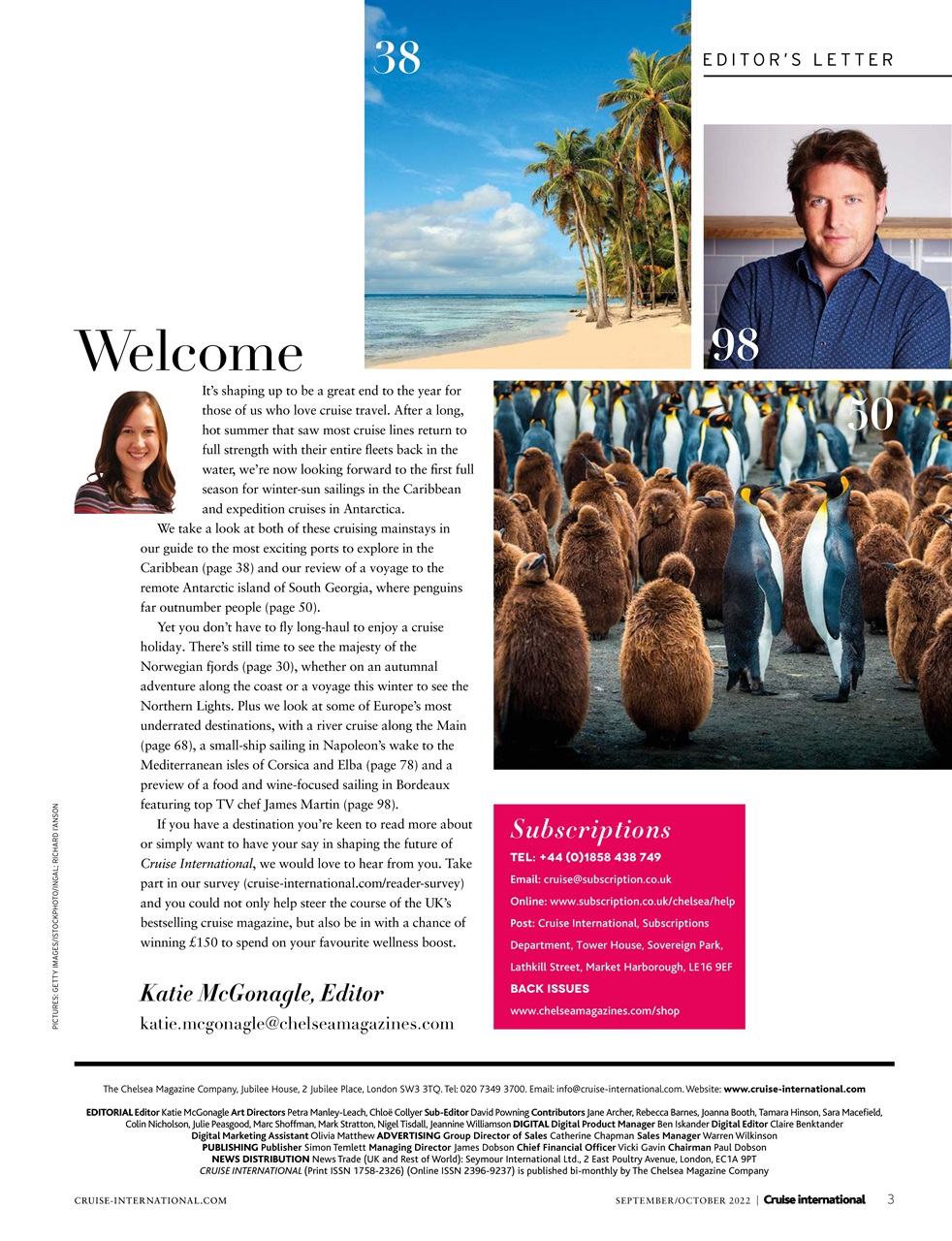 Cruise & Travel Preview Pages