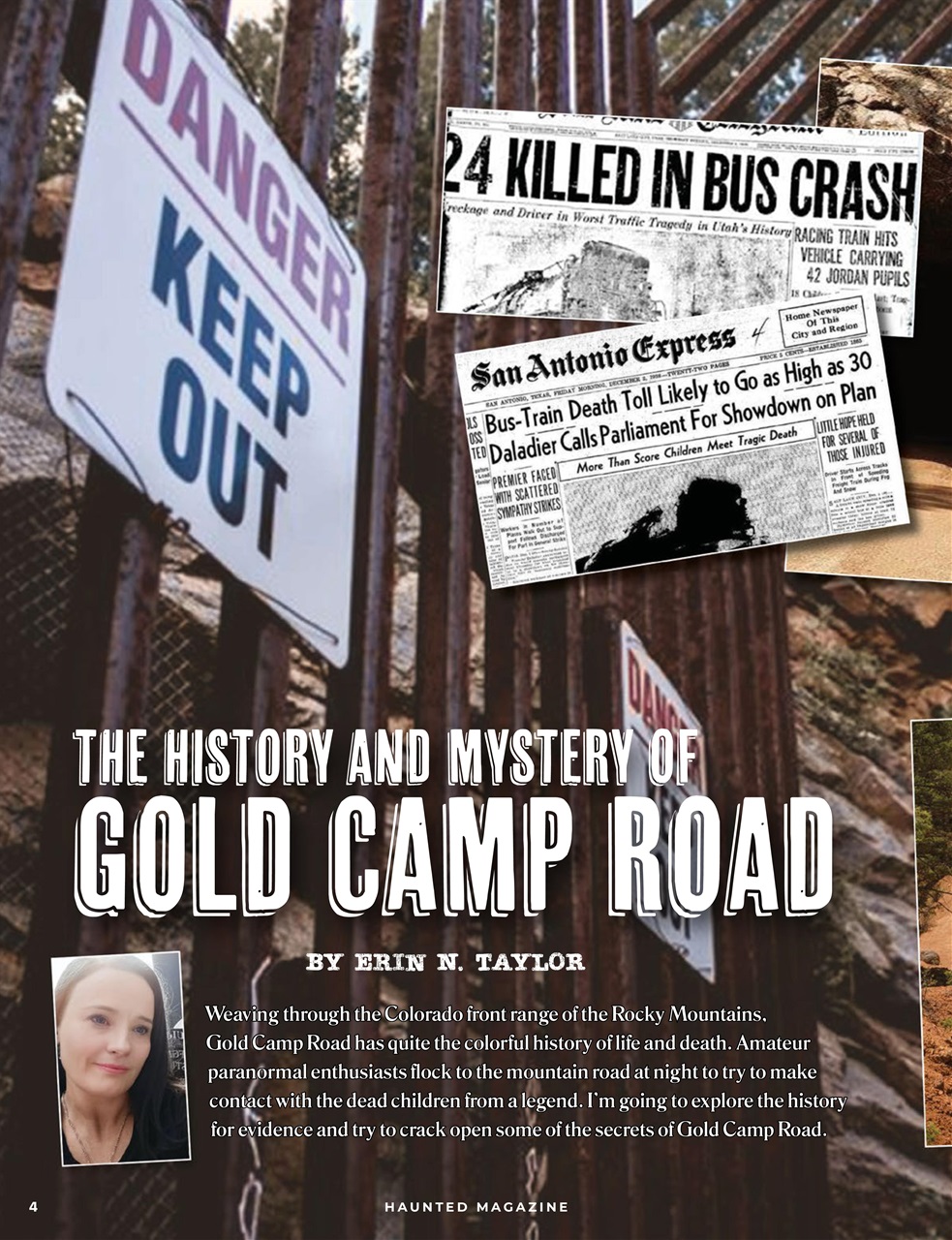 Haunted Magazine Preview Pages