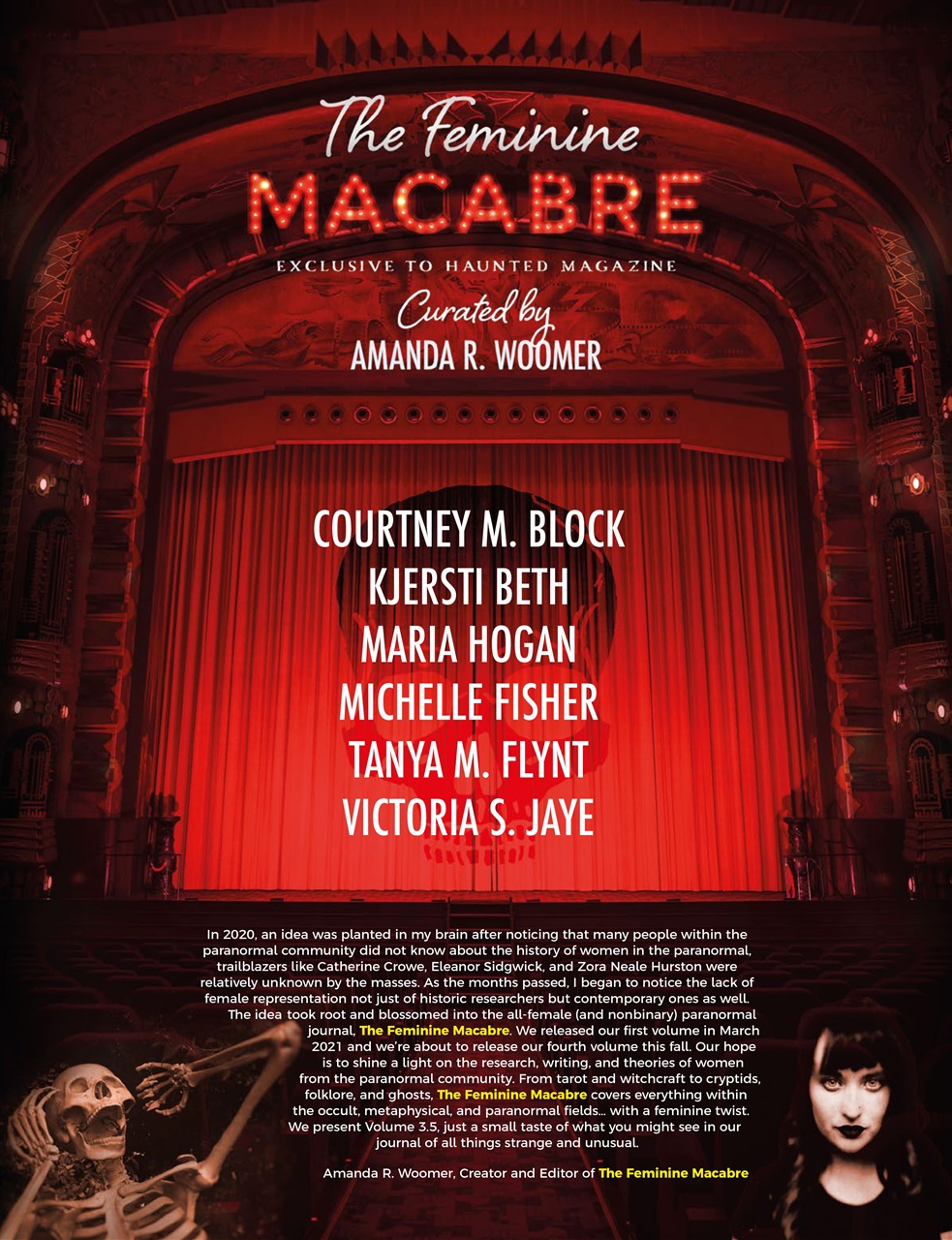 Haunted Magazine Preview Pages