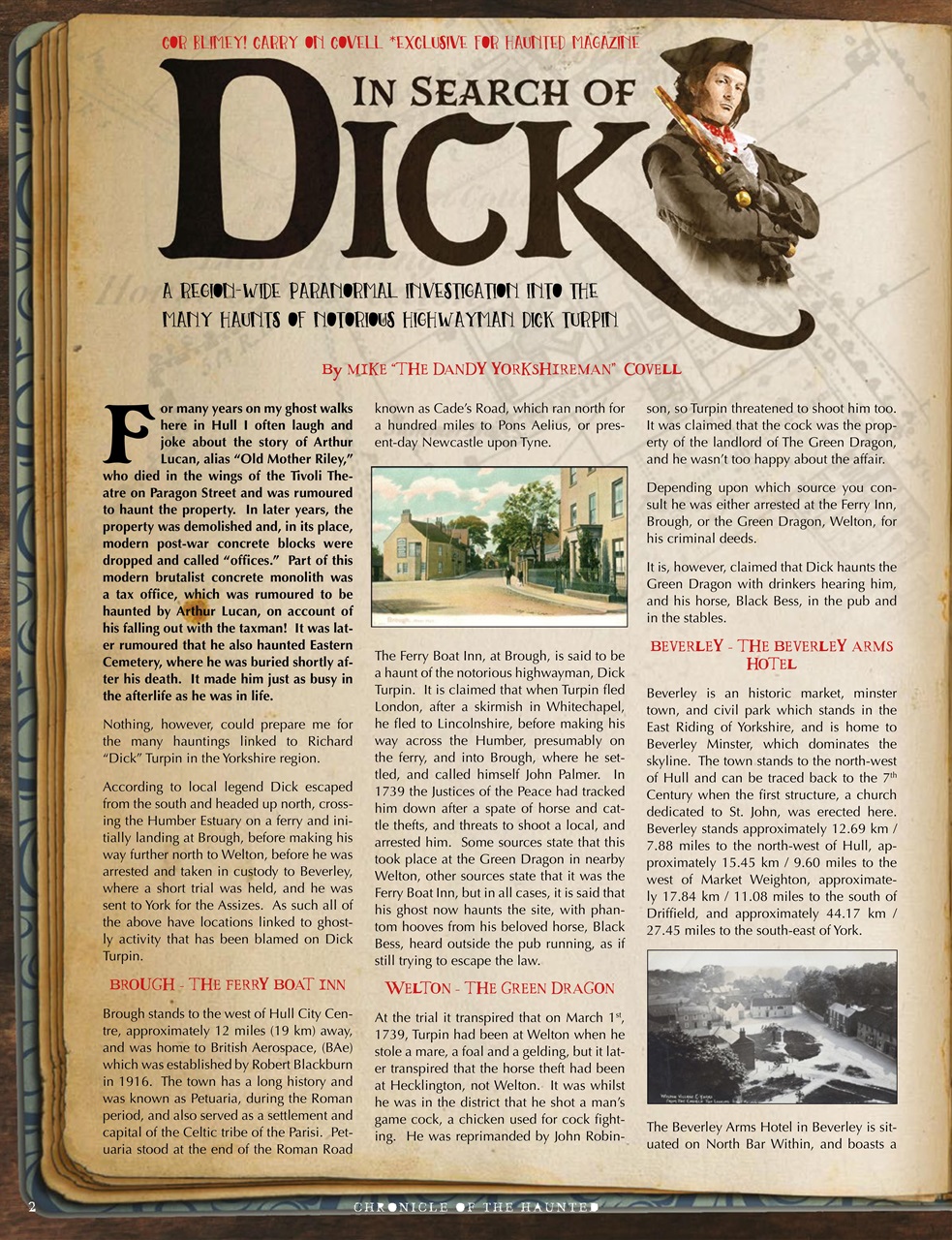 Haunted Magazine Preview Pages