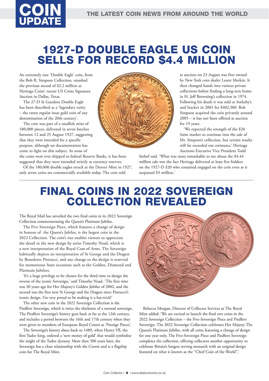 Coin Collector Preview Pages