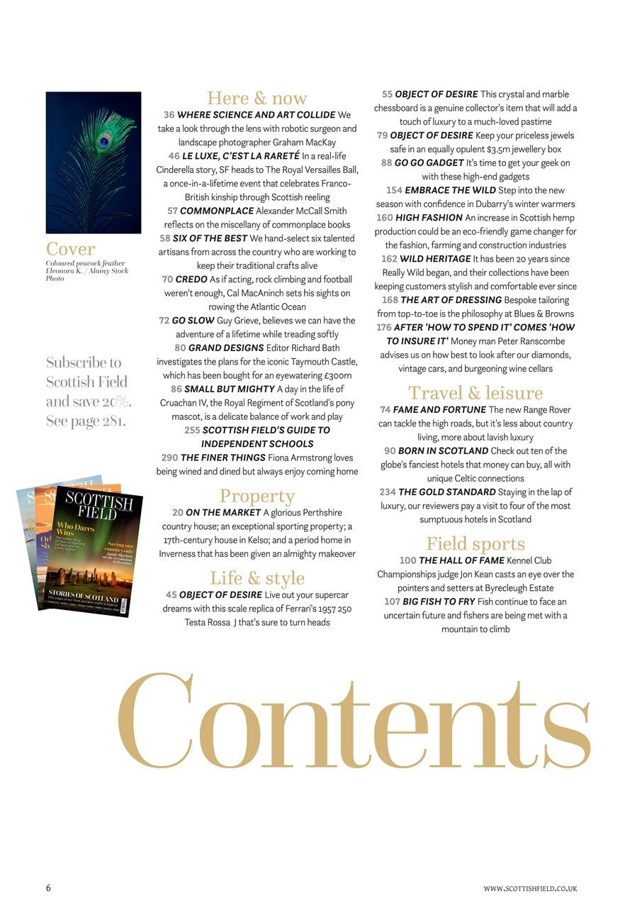 Scottish Field Preview Pages