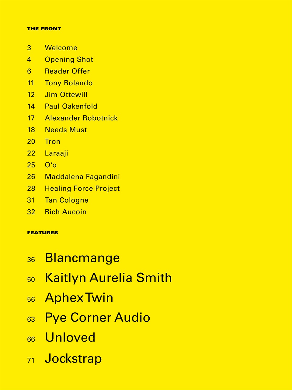 Electronic Sound Preview Pages