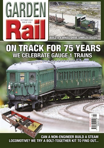 Garden Rail issue Oct 2022