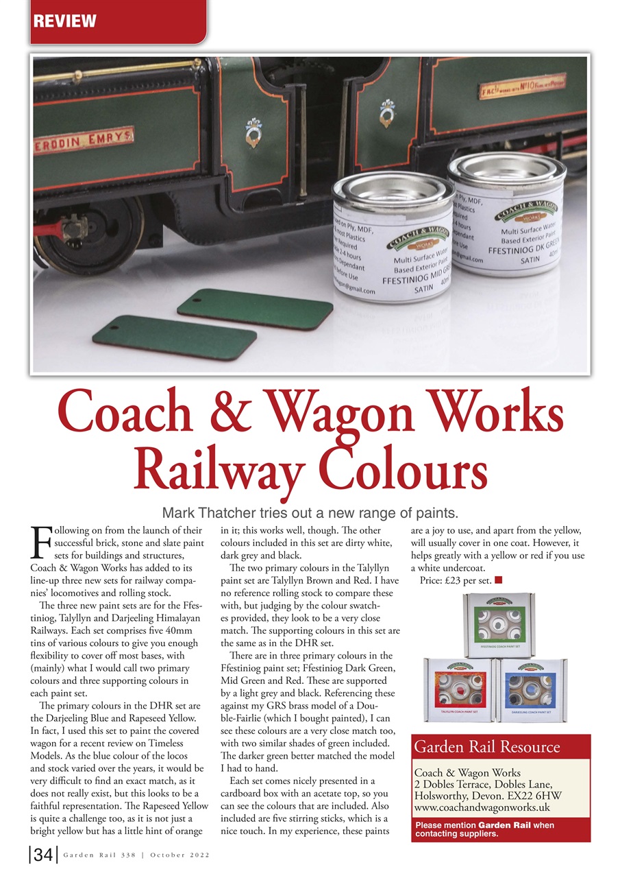 Garden Rail Preview Pages